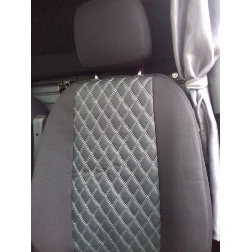 Set huse scaune dedicate Mercedes Sprinter II 2018+ model romb, premium