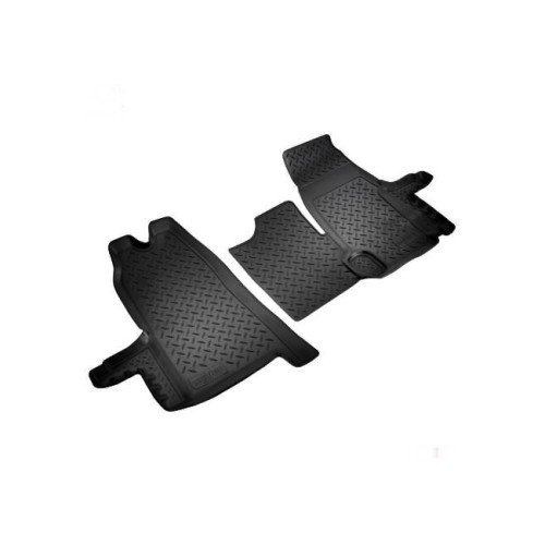 Covorașe cauciuc tip tăviță față pentru Ford Transit 2006-2014, set 2 buc
