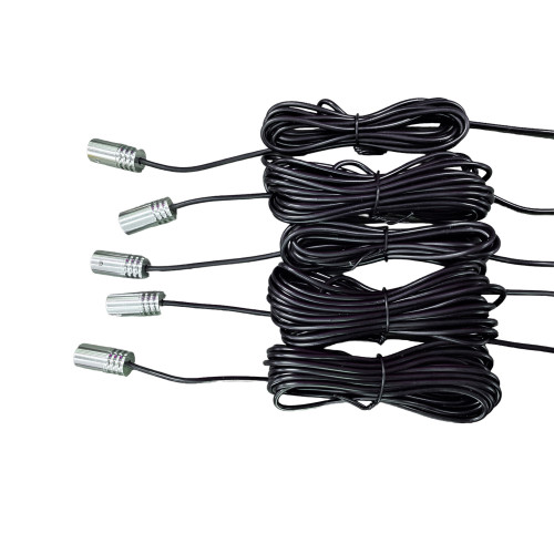 Kit fir neon LED RGB 6 m + benzi LED RGB 4x22 cm cu telecomandă RF, 12V