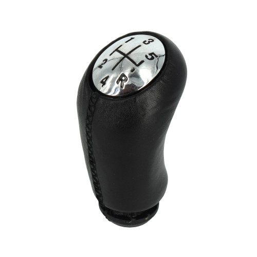 Mâner schimbător viteze pentru Dacia Duster, 6 trepte, negru, piele ecologică