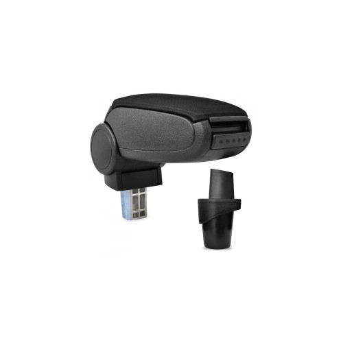 Cotieră auto neagră pentru Volkswagen Touran 2003-2015, montaj pe tunel central