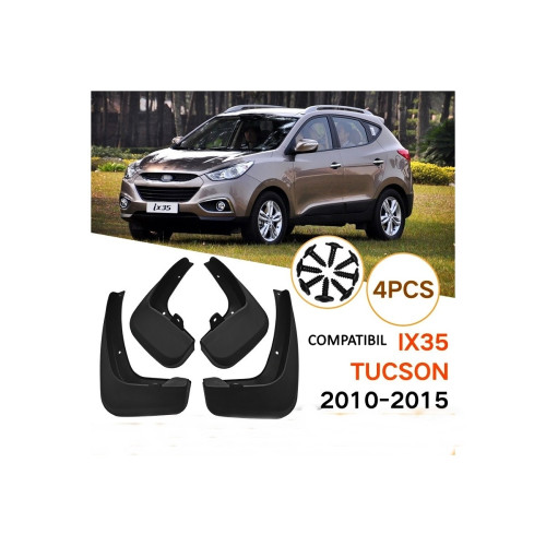 Set aparatori noroi din cauciuc pentru Hyundai ix35/Tucson 2010-2015, 4 buc