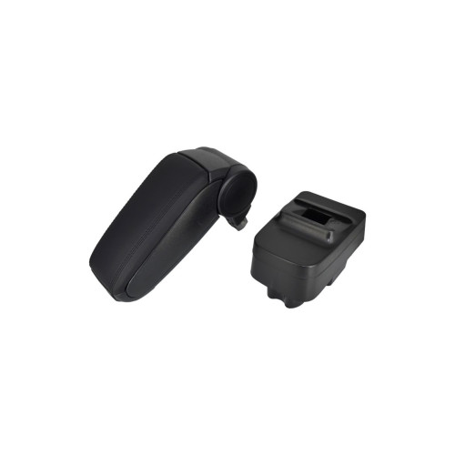 Cotieră auto compatibilă Skoda Fabia MK2 (2007-2014) neagră, montaj pe tunel central