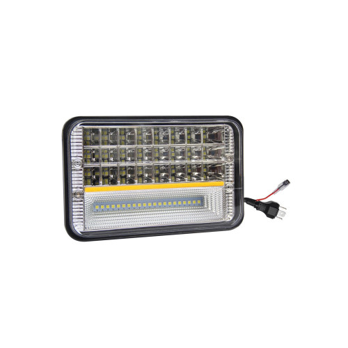 Proiector LED DRL 45W cu 2 faze, 12/24V, lumina alba 6000K (GD54545NC)