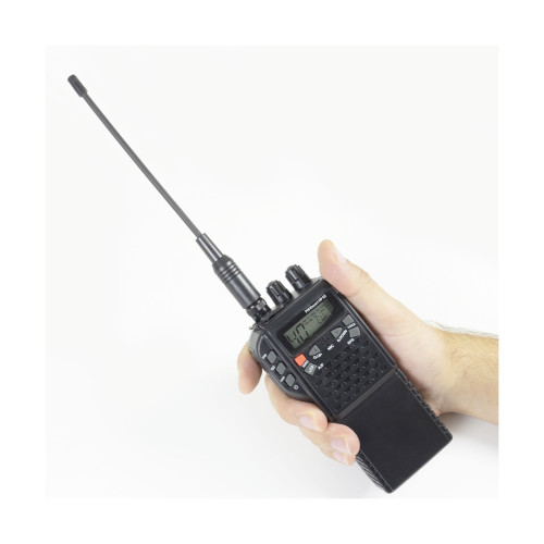 Stație radio CB portabilă PNI Escort HP62AC cu antenă BNC și suport baterii