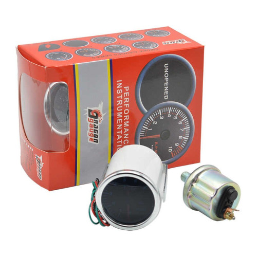 Ceas de bord universal pentru presiune ulei, cu sonda inclusa (HAO-PRES1)