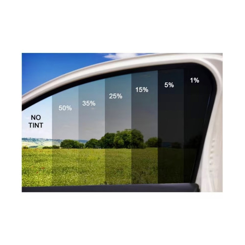 Folie auto ceramică omologată RAR VLT 35% Dark Black, rolă 30m x 1,5m, 24 certificate