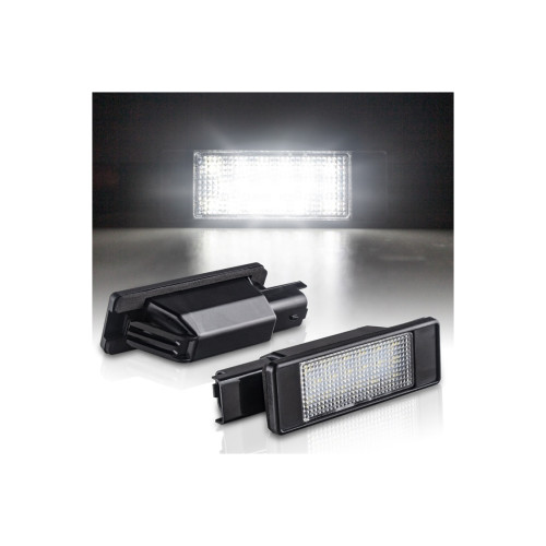 Set 2x lampa LED pentru iluminare numar compatibil Peugeot, cod 7609