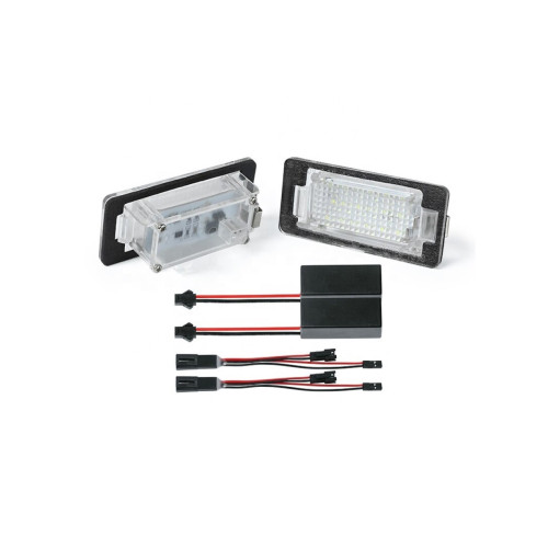 Set 2 lămpi LED pentru iluminare număr Skoda, lumină albă puternică (71403-1)