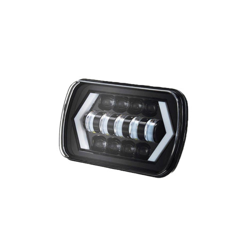 Proiector LED DRL 39W 12V cu 2 faze și funcție de semnalizare, OEM (SPT313H4D)