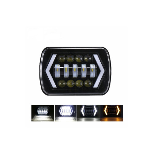 Proiector LED DRL 39W 12V cu 2 faze și funcție de semnalizare, OEM (SPT313H4D)