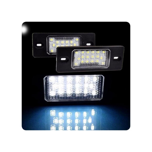 Set 2 lămpi LED pentru număr compatibile Porsche, VW, Skoda (Cod 7501-1)