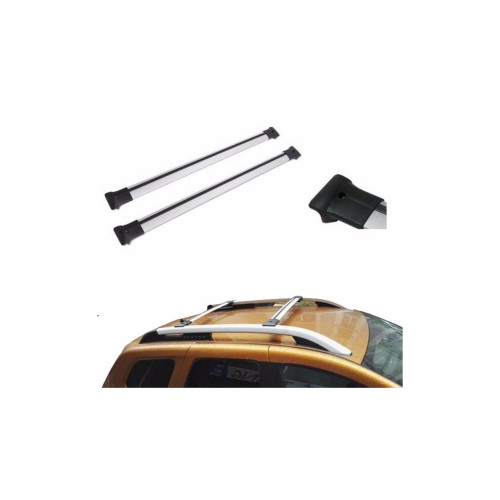 Set bare portbagaj transversale din aluminiu pentru Dacia Duster II 2018+ (DST-18-2)
