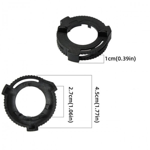 Adaptor bec LED TK-129 pentru Ford Fiesta – suport montaj din halogen pe LED