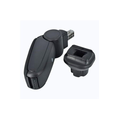 Cotieră auto pentru Mini R56 (2006–2014), neagră, montaj pe tunelul central