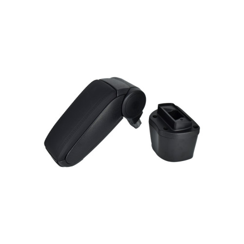 Cotieră auto neagră pentru Nissan Juke 2010-2019, montaj pe tunelul central