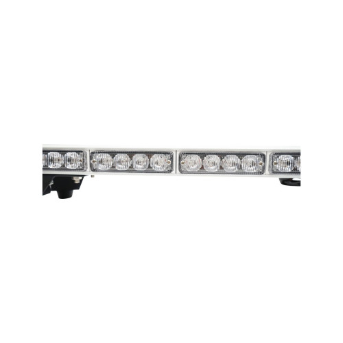 Rampă luminoasă girofar LED 12V, 26 module, galben, 1440 mm