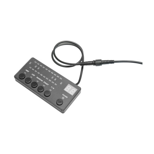 Rampă luminoasă girofar LED 12V, 26 module, galben, 1440 mm