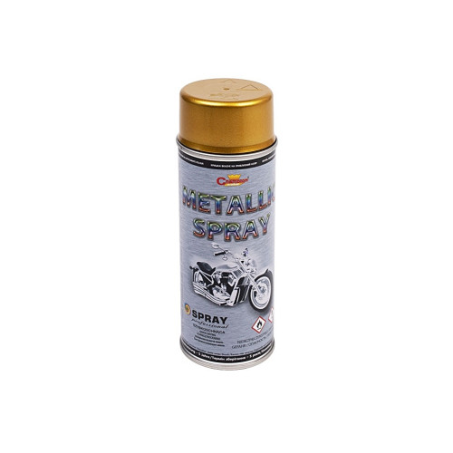 Spray vopsea auriu metalizat Champion, profesional, 400 ml pentru metal si tuning