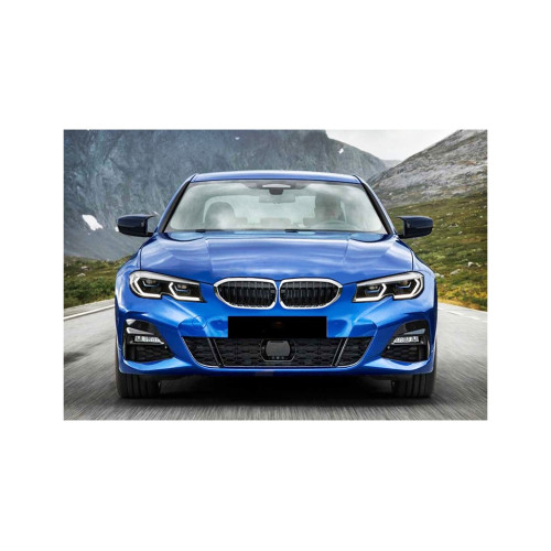 Capace oglinzi tip Batman negru lucios pentru BMW Seria 3 G20 (2019+)