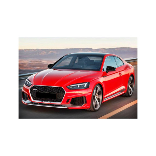 Capace oglinda tip Batman negru lucios, compatibile Audi A5 B9 F53 (2016-2021)