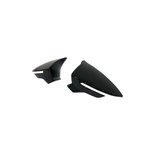 Capace oglinzi tip Batman negru lucios, compatibile Seat Leon III (2012–2020)
