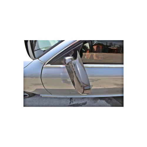 Capace oglinzi tip Batman negru lucios, compatibile Audi A4 B8/B8 FL (2009–2014)