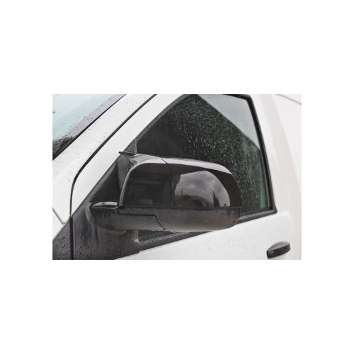 Capace oglinda tip Batman negru lucios pentru Dacia Dokker 2012+ (set 2 buc)