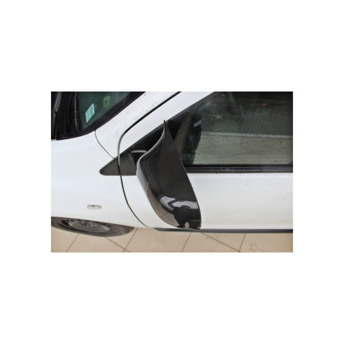 Capace oglinda tip Batman negru lucios pentru Dacia Dokker 2012+ (set 2 buc)