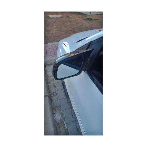 Capace oglinzi tip Batman negru lucios, compatibile Ford Focus II 2004-2008 (set 2)