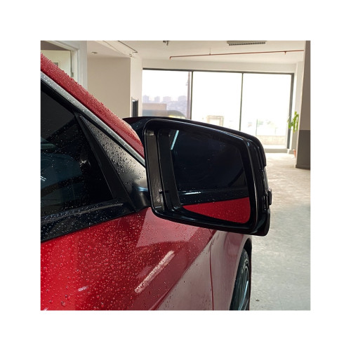 Capace oglinzi tip Batman pentru Mercedes-Benz CLA W117 2013-2018, negru lucios