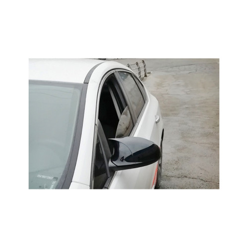 Capace oglinzi tip Batman, negru lucios, compatibile Opel Astra J 2009-2020 (set 2 buc)