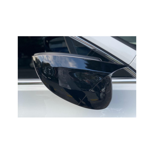 Capace oglinzi tip Batman, negru lucios, pentru Volkswagen Passat B8/B8 FL (2015+)