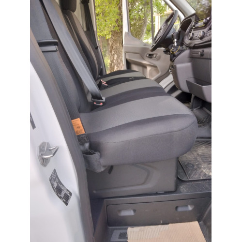 Huse scaune dedicate Ford Transit 2013+ 2+1 fractionate, calitate premium