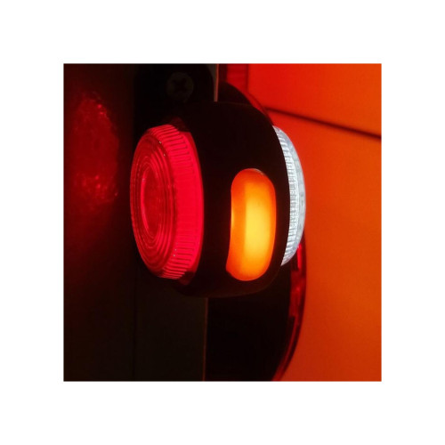 Lampă gabarit laterală auto LED Neon 12–24V, rezistentă la apă, Cod 202017-BK