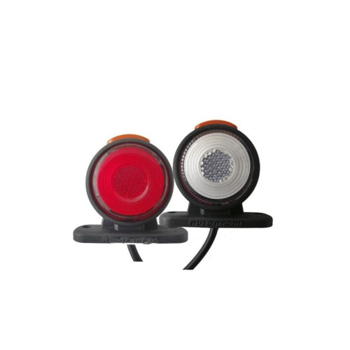 Lampă gabarit laterală auto LED Neon 12–24V, rezistentă la apă, Cod 202017-BK