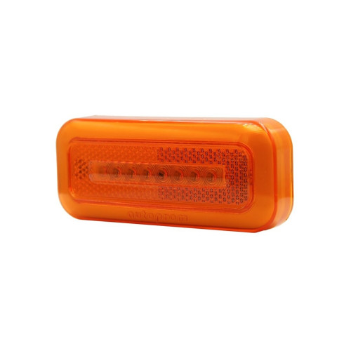 Lampă gabarit laterală auto LED Neon 24V, 2 funcții, 11,5 cm (Cod 202009)