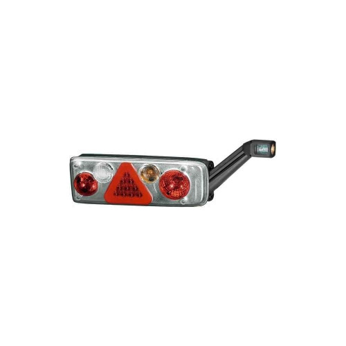 Lampa stop camion 24V cu bec si lampa gabarit LED, 37x12 cm, Cod 201408