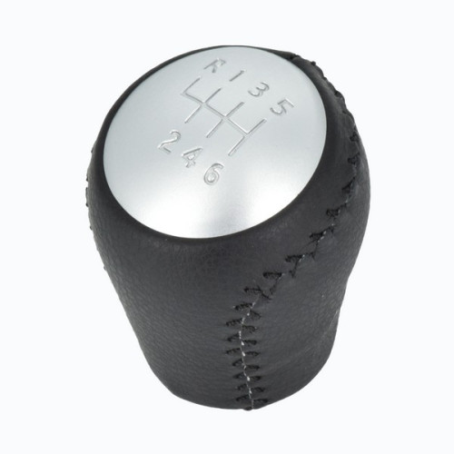 Mâner schimbător viteze compatibil Nissan, 6 trepte, finisaj piele, ART-NS-03