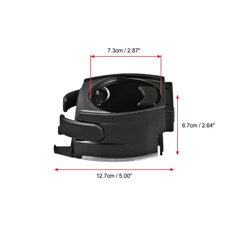 Suport auto 2 în 1 pentru telefon și pahar, rotație 360° – CH-04