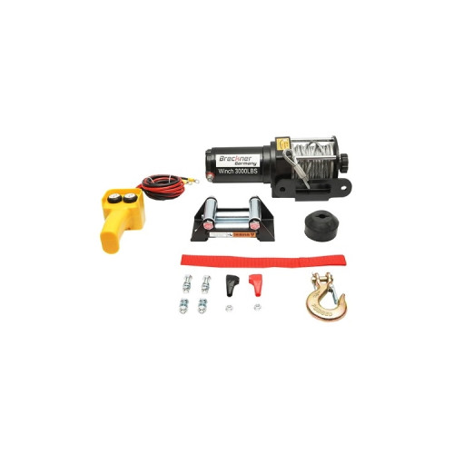 Troliu electric 12V cu telecomanda, 1,6T (3000 lbs), cablu 9,2 m BK81305