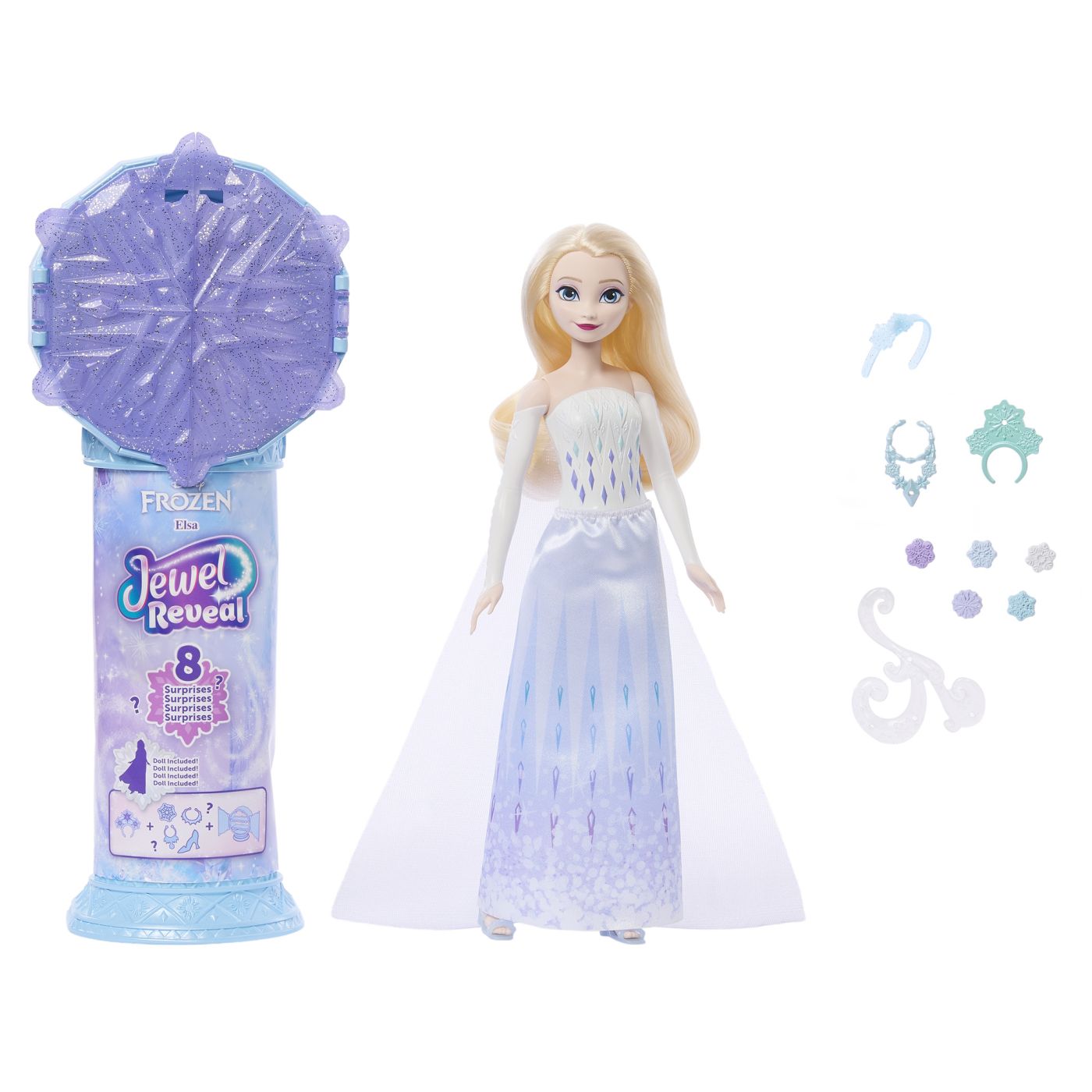 DISNEY FROZEN JEWEL REVEAL PAPUSA ELSA SuperHeroes ToysZone