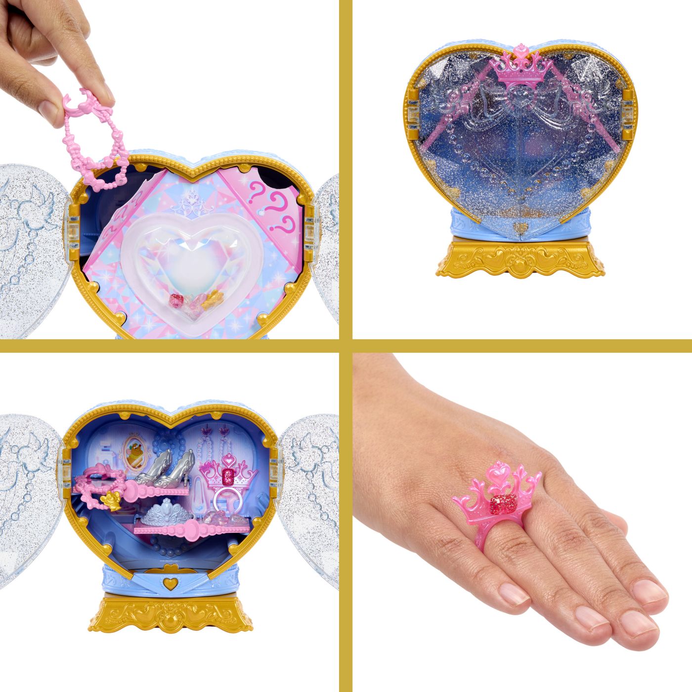DISNEY PRINCESS JEWEL REVEAL PAPUSA CENUSAREASA SuperHeroes ToysZone