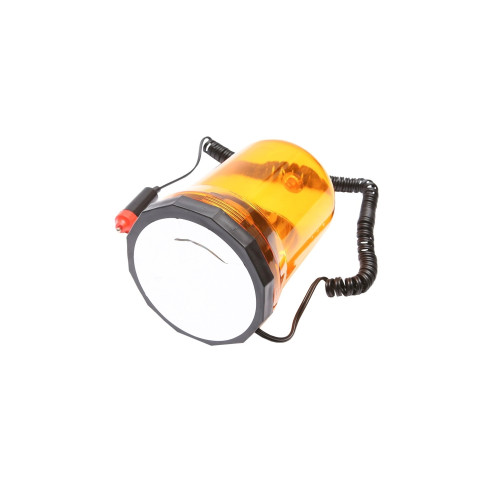 Girofar galben 12V cu prindere pe magnet, alimentare la brichetă DIS604004G12