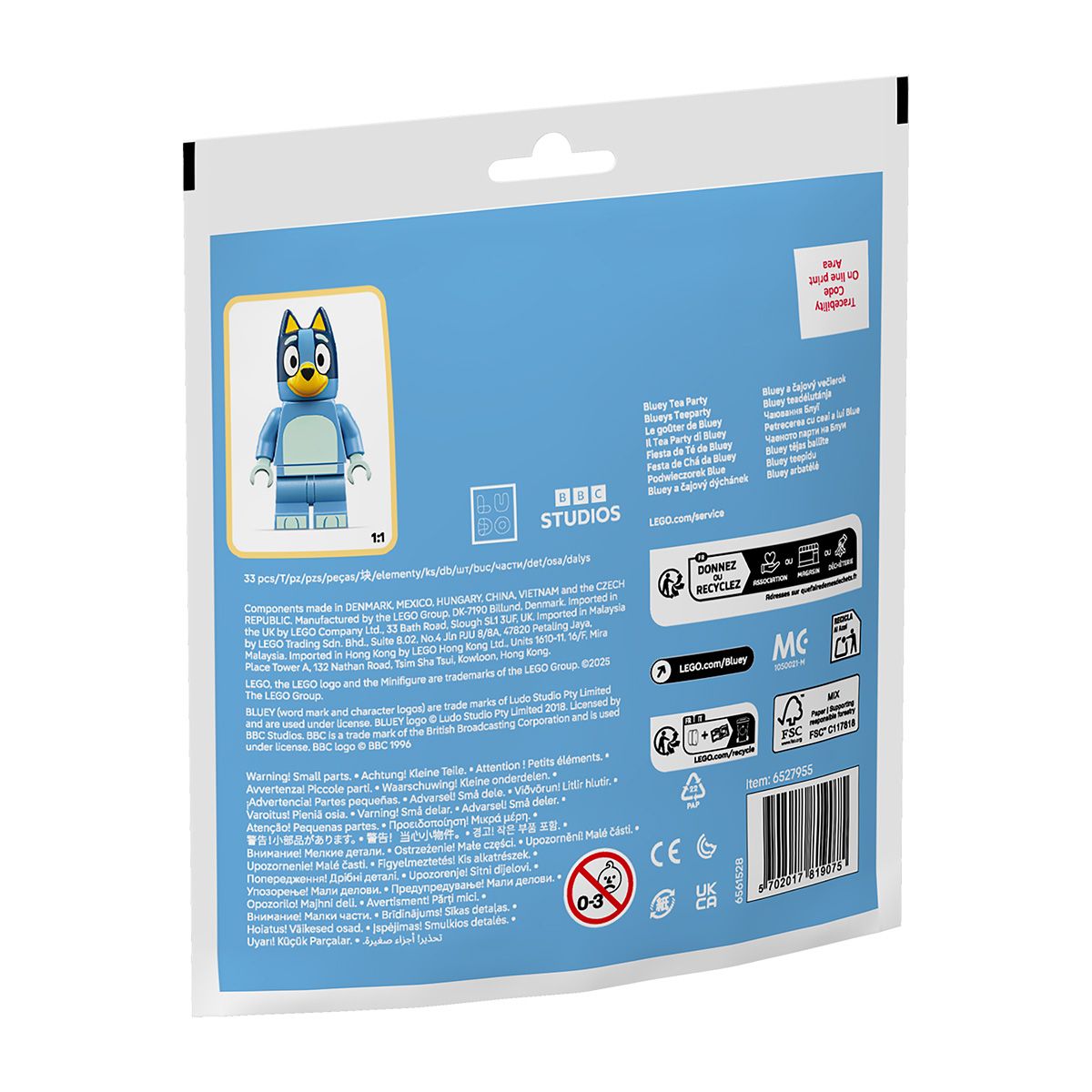 LEGO BLUEY PETRECEREA CU CEAI A LUI BLUEY 30687 SuperHeroes ToysZone