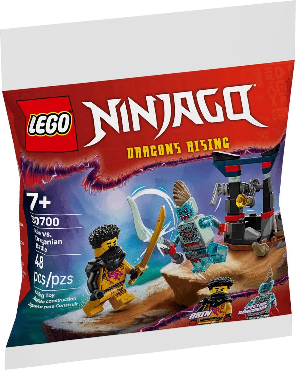LEGO NINJAGO BATALIA DINTRE ARIN SI DRAGONIAN 30700 SuperHeroes ToysZone
