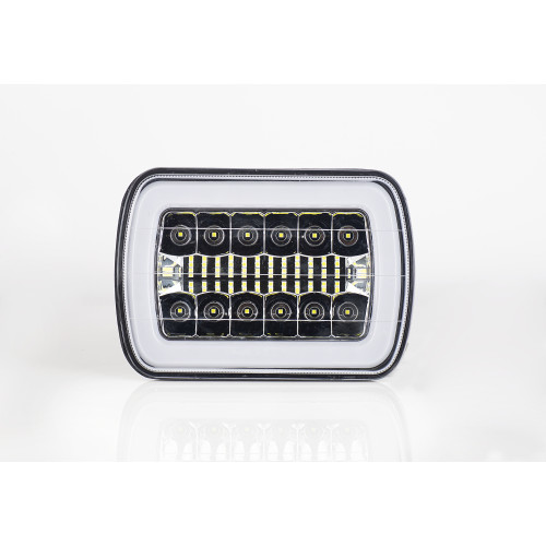 Proiector LED SPT-7inch-18 54w cu angel eyes 12-24V.