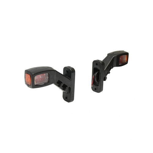 Set 2 lămpi LED laterale de gabarit 12–24V cu flanșă, BK69478