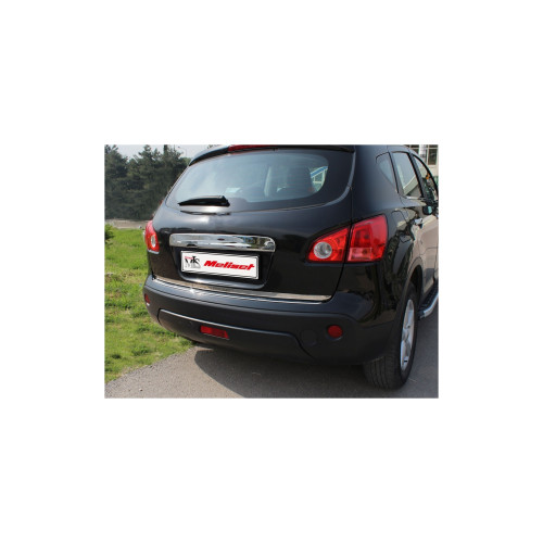 Ornament crom protecție prag portbagaj Nissan Qashqai II 2014–2017, inox 304
