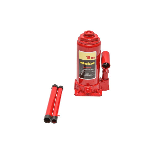 Cric hidraulic tip butelie 10 tone, 190–390 mm, pentru vehicule grele